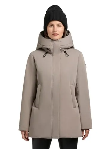 khujo Winterjacke Palla-YM Damen Wintermantel - Modische Funktionsjacke mit verstellbarer Kapuze, winddicht und wärmend – perfekt für kalte Wintertage!