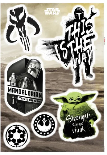 Komar Dekosticker Mandalorian Legend 50 x 70 cm