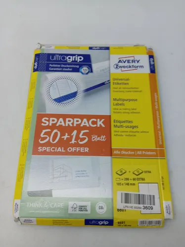 AVERY Zweckform 6601 Universal Etiketten von Avery Zweckform