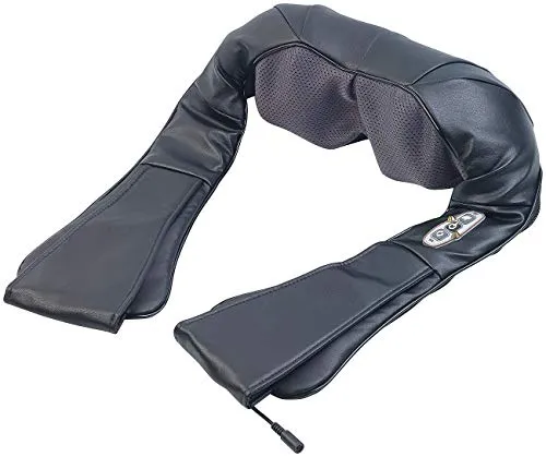 newgen medicals Nackenmassagegerät: Shiatsu-Massagegerät mit Infrarot-Tiefenwärme - Elektrische Nackenmassagegeräte für entspannende Shiatsu-Massagen • 4 Massageköpfe mit individueller Intensität • Infrarot-Funktion für wohltuende Tiefenwärme und Entspannung