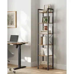 VASAGLE Bücherregal aus Stahlrahmen von VASAGLE