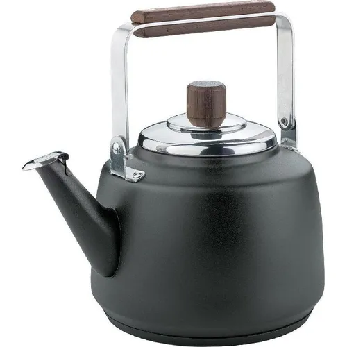 Cilio Wasserkessel Nero - Teekessel mit schneller Kochzeit und elegantem Design, perfekt für Teeliebhaber und moderne Küchen.