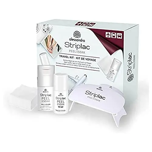 Produktbild Alessandro Striplac Peel or Soak Travel Set
