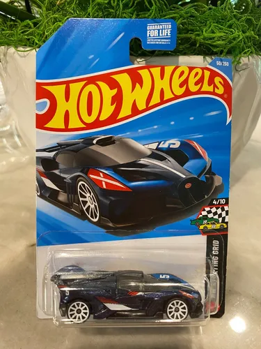 Hot Wheels #50 HW Starting Grid 4/10 Bugatti Bolide Blau 1:64 Modellauto 2026