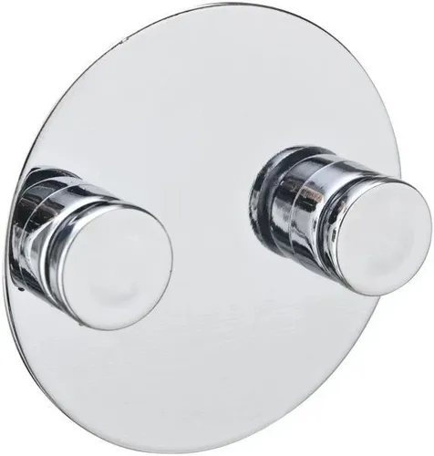 WENKO Duo Haken zur Befestigung, TurboLoc, ohne bohren, selbstklebend