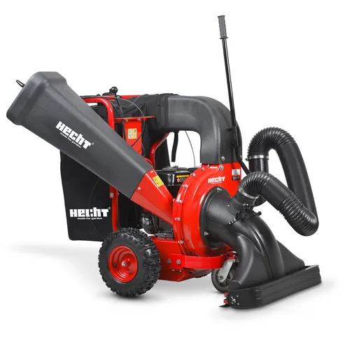 Laubsauger Benzin Fahrbar 60 cm Arbeitsbreite Laub Abfall Boden Häcksler ID7338