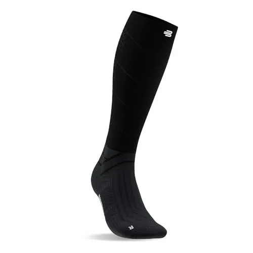 Bauerfeind Sports Damen Run Performance Compression Socks - EU 43-46 schwarz