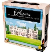 Strohmann Games Obsession: Expertenspiel für 1-4 Spieler - Gesellschaftsspiel mit strategischem Fokus, bei dem du dein Landgut modernisierst und in romantische Intrigen eintauchst. Ideal für spannende Spielabende ab 14 Jahren.
