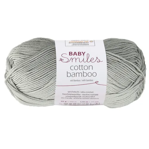 COTTON BAMBOO - Baby Smiles von Schachenmayr|Farbe 01090|50 g / ca. 156 m Wolle