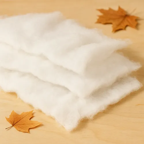 Polsterwatte 80g/m² 160cm breit | Dünn & weich | Vlieswatte Meterware, zum Nähen