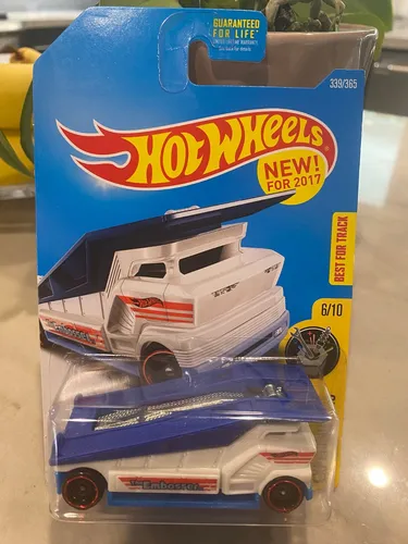 Hot Wheels Experimotors Der Embosser Weiß 6/10