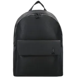 U.S. Polo Assn. Seattle Rucksack 39 cm schwarz - Stylischer Rucksack in Schwarz, perfekt für Schule oder Freizeit, bietet viel Stauraum und ist aus robustem Material gefertigt.