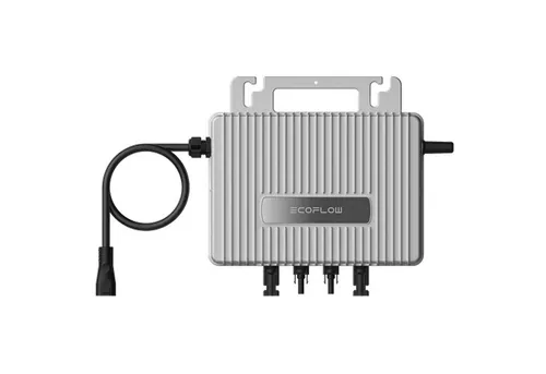 EcoFlow Stream Mikro-Wechselrichter 800W - Wandler für DIY-Balkonkraftwerke, wetterfest (IP67) und mit Dual-MPPT für maximale Energieeffizienz.