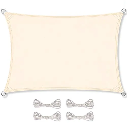 CelinaSun Sonnensegel 2x6m wasserdicht in beige von CelinaSun