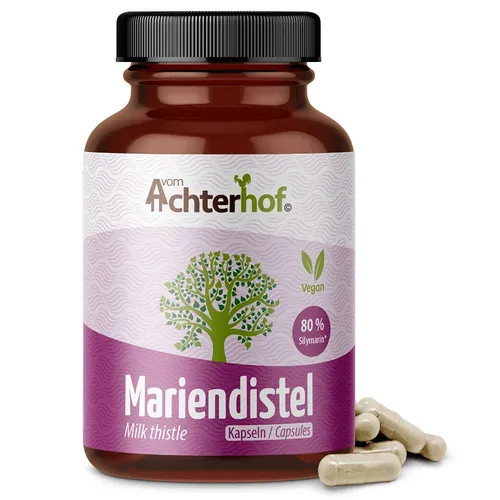 Mariendistel Komplex 180 Kapseln | vegan & hochdosiert