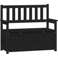 vidaXL Sitzbank mit Stauraum aus Kiefernholz