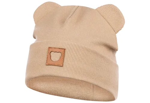 Smarilla Jerseymütze Übergangsmütze Baumwollmütze Beanie Bärenohren