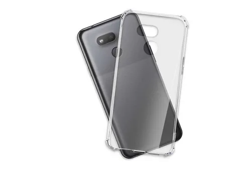mtb more energy Smartphone-Hülle Clear Armor Case für HTC Desire 12s, Transparente TPU Schutzhülle Case Backcover mit Anti-Shock Verstärkung