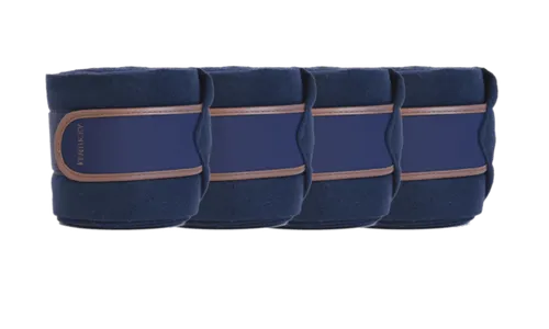 Kentucky Horsewear Fleecebandagen in Navy, Größe WB - Hochwertige Pferdebandagen für optimalen Schutz und Komfort, ideal für Training und Wettkampf.