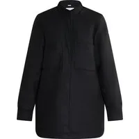 RISA Veste de transition en laine mélangée vanne