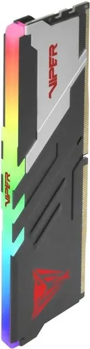Patriot Viper Venom RGB 16 GB DDR5 6000 CL30 - DDR5 Einzelmodul mit außergewöhnlicher Geschwindigkeit von bis zu 7400MT/s und optimierter Effizienz für höchste Leistungsansprüche, ideal für Gaming und kreative Anwendungen.