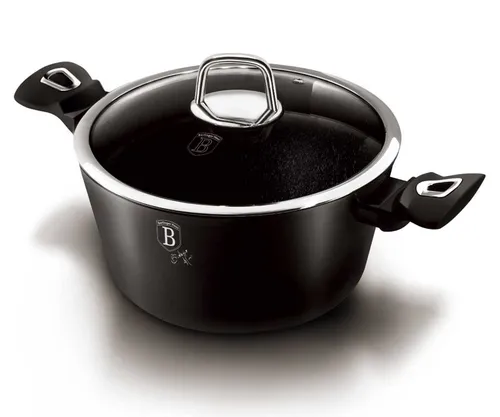 Berlinger Haus Topf 4,1l 24cm Black Silver BH1852 von Berlinger Haus