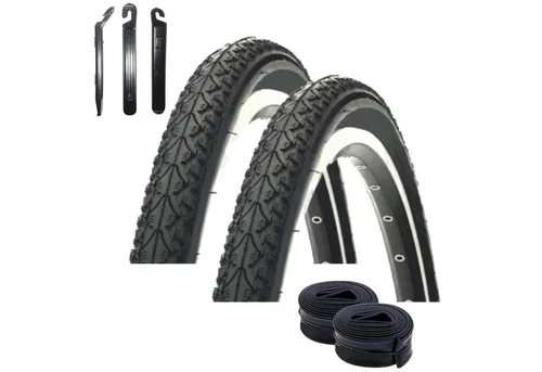 maxxi4you Fahrradreifen 2x Kenda K-935 28x1.75 Schwarz - 2 x Kenda K-935 28