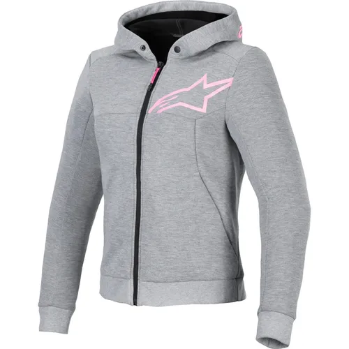 Alpinestars Stella Chrome V2 Damen Motorrad Hoody in pink von Alpinestars