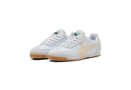 PUMA ARIZONA NYLON Sneaker, Gr. 40, Silber Mist - Sportliche Sneaker mit klassischem Design aus den 70er Jahren, Obermaterial aus Nylon und Wildleder-Overlays für optimalen Tragekomfort und zeitlose Attraktivität.