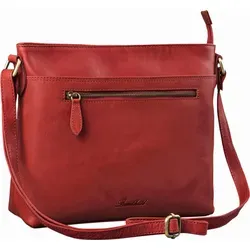 Benthill Handtasche Damen Leder - Schultertasche aus echtem Rindsleder, vintage Look und viel Stauraum für den Alltag
