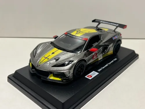 Chevrolet Corvette C8,R 2020, Bburago Modell Modellauto 1:24