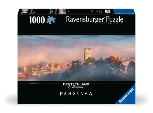 Ravensburger Puzzle 1000 Teile - Deutschland Collection Ravensburg, ideal für Puzzleliebhaber ab 14 Jahren
