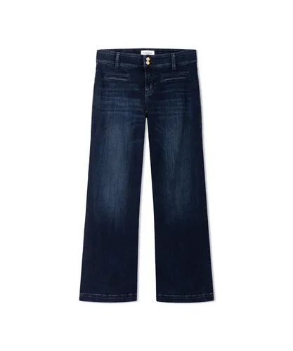 Damen Jeans TESSA Flared 36/31 in blau von Cambio