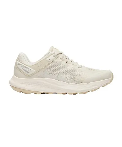 Merrell Antora 4 WP eggshell 42,5 - Wasserdichte Trailschuhe - Wanderschuhe mit atmungsaktivem Obermaterial und 100% recycelten Schnürsenkeln. Ideal für anspruchsvolle Trails, bieten Komfort, Dämpfung und Schutz bei jedem Wetter.