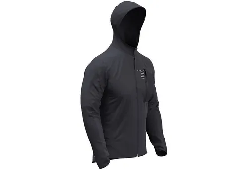 Leatt Herren Jacke MTB Trail 1.0 - Schwarz, S - Fahrradbekleidung und leichte Allwetterjacke, ideal für plötzliche Wetteränderungen mit wasser- und windabweisendem Stoff sowie Stealth-Kapuze für unter den Helm.