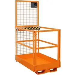 Produktbild BAUER Südlohn Arbeitsbühne für Stapler MB-D/L, Gelborange