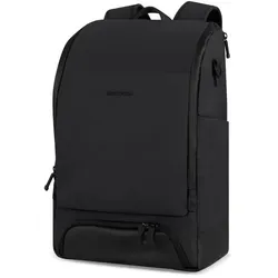 ABC Design Wickeltasche Wickelrucksack Active, Modell 2025, Farbe: Coal - Wickeltaschen, lässiger Wickelrucksack mit vielen Fächern und praktischem Zubehör für Abenteuer mit der Familie, inklusive Wickelunterlage und isoliertem Flaschenhalter.
