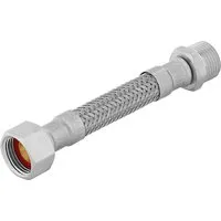 Flex-Verbindungsschlauch 14,9 mm (G 3/8) x 16,7 mm (R 3/8) x 100 mm