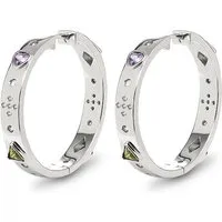 JETTE Creolen MAGICAL 89191211 925er Silber, recycelt in silber von JETTE