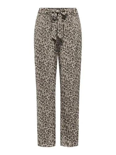ONLY Palazzohose ONLNOVA LIFE PALAZZO PANT AOP PTM in beige von ONLY