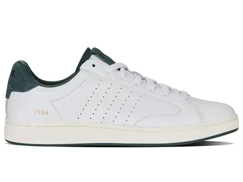 K-Swiss Herren Lozan Klub LTH Sneaker - Herren-Sneaker aus hochwertigem Leder mit gestanzter Einlegesohle aus Smart Foam für besten Komfort und Gummi-Laufsohle für optimale Griffigkeit.