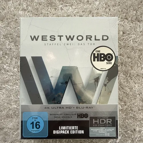 Westworld Staffel 2 Digipack 4K Ultra HD UHD Blu-ray FSK 16 NEU & OVP OOP RAR