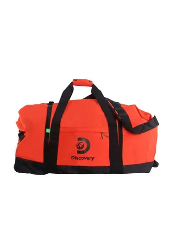 Discovery Reisetasche mit Rollen - Kollektion Drive, Orange, 145L - Reisetasche mit 2-in-1-Funktion, aus umweltfreundlichem RPET-Polyester, robust und leicht. Ideal für lange Reisen mit viel Stauraum und praktischen Taschen für die Organisation.