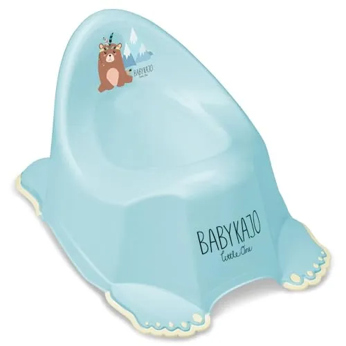 Babykajo Kinder Töpfchen mit TÜV Rheinland zertifiziert! Baby Töpfchen mit Anti-Rutsch Beschichtung - Potty mit Griff zum einfachen Ausleeren! Perfekt für das Töpfchentraining!