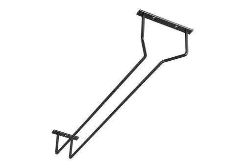 Produktbild SO-TECH® Gläserhalter schwarz / Chrom poliert