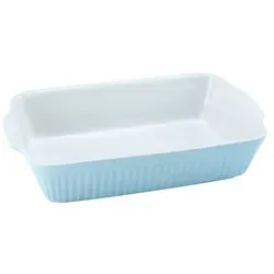 CreaTable Pastell Kitchen Bleu Auflaufform 1-tlg Steinzeug