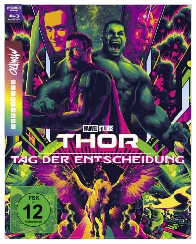 Thor: Tag der Entscheidung - 4K Ultra HD Mondo Steelbook - Filme - beeindruckendes Steelbook-Design, hochauflösende 4K Ultra HD-Qualität für ein unvergleichliches Filmeerlebnis!
