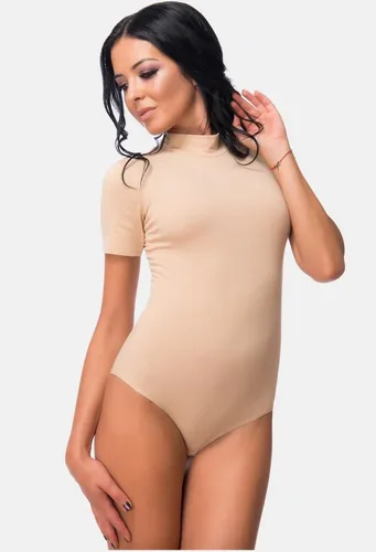 Evoni Body Stringbody Kurzarm Halbkragen