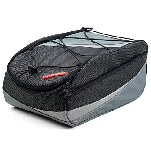 Pletscher 50959 2179841600 Gepäckträgertasche, schwarz, 35 x 27 x 21cm ,