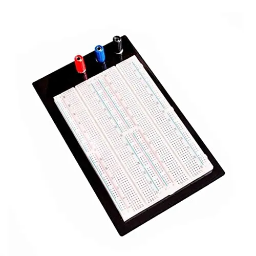 Breadboard ZY-204, 1660 Kontakte, Rastermaß 2,54mm, Alubodenplatte